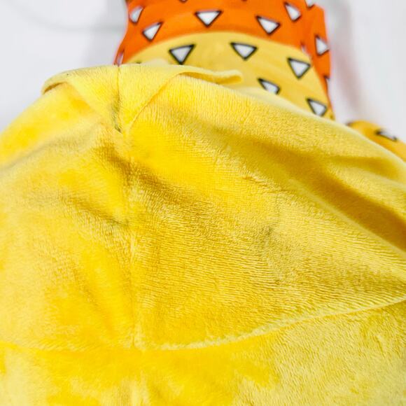 Demon Slayer Lay Down Plush Zenitsu Agatsuma Mega Jumbo Nesoberi Plush 40cm New - Picture 8 of 9